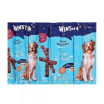- تشویقی مدادی سگ Winston طعم مرغ و بیف ، 50 گرم