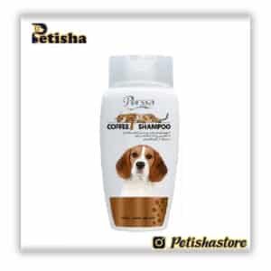 شامپو قهوه پرسا مخصوص حیوانات خانگی Perssa aloe shampoo حجم ۲۵۰ میلی لیتر