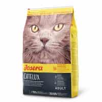 غذای خشک گربه جوسرا مناسب جلوگیری از تشکیل گلوله مویی مدل CATELUX وزن ۲ کیلوگرم