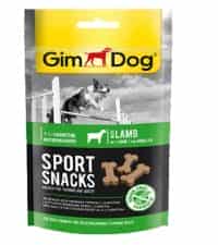تشویقی سگ جیم داگ مدل Sport Snacks طعم بره وزن 60 گرم