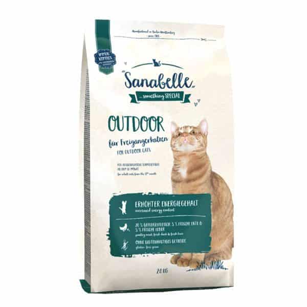 غذای خشک گربه بالغ سانابل مناسب گربه های دارای آلرژی و بدغذا خارج از خانه 2 کیلوگرم