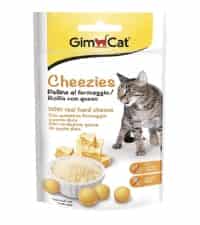 تشویقی توپی گربه برند جیم کت با طعم پنیر بسته 20 عددی