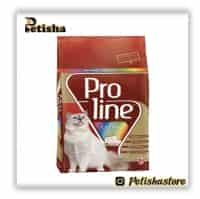 غذای خشک گربه بالغ پرولاین Proline مولتی کالر وزن 15 کیلوگرم