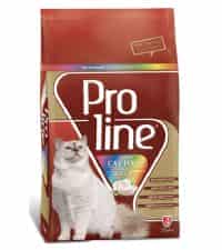 غذای خشک گربه بالغ پرولاین Proline مولتی کالر وزن 1.5 و 15 کیلوگرم