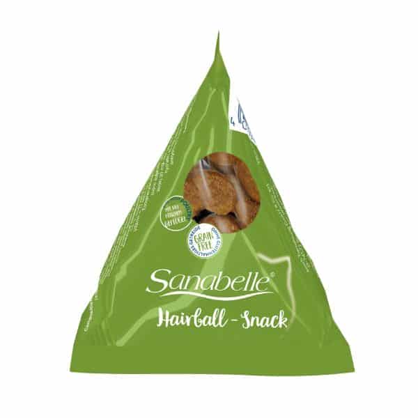 اسنک تشویقی گربه سانابل مدل Hairball Snack وزن ۲۰ گرم
