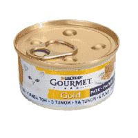 کنسرو گربه گورمت Gourmet گلد با طعم ماهی تن وزن 85
