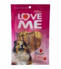 تشویقی سگ لاومی Love Me مدل مرغ و هویج وزن 60 گرم