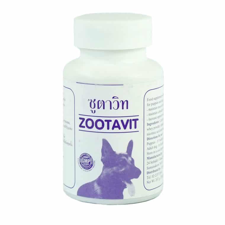 قرص مولتی ویتامین و کلسیم سگ زوتاویت Zootavit فله سه عددی