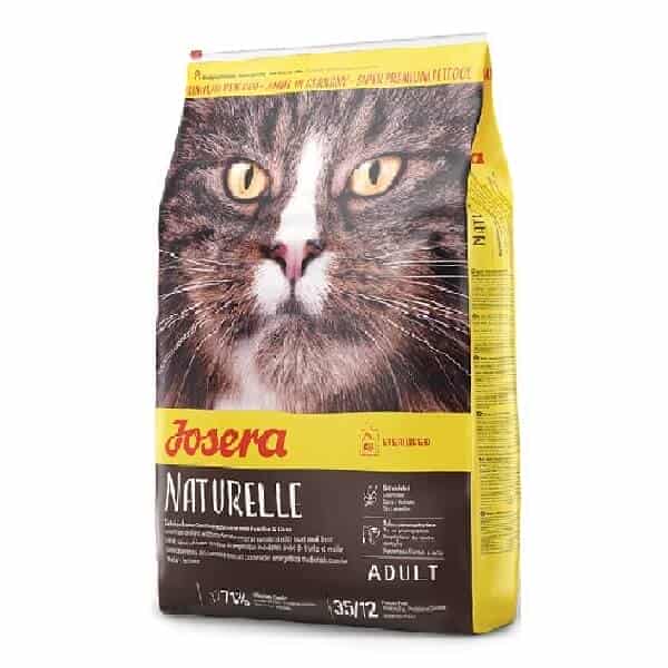 غذای خشک گربه جوسرا مناسب گربه های عقیم شده مدل Naturelle وزن 2 کیلوگرم