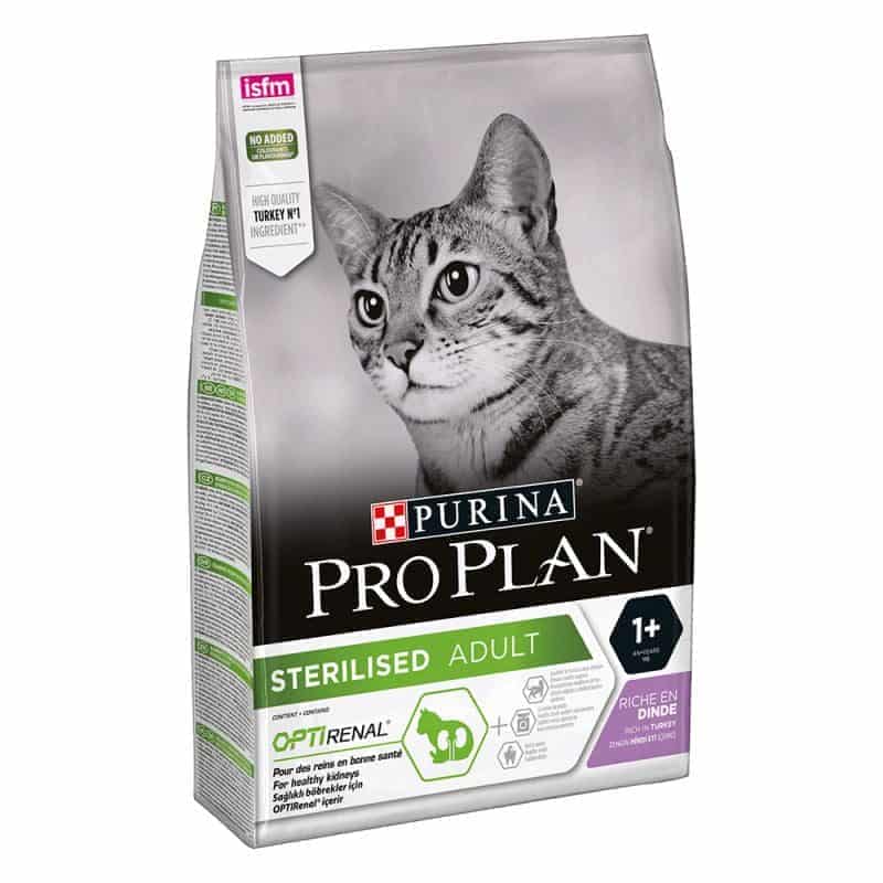 غذای خشک گربه بالغ پروپلن مناسب جلوگیری از مشکلات مجاری ادراری و کلیوی مدل Sterilised OptiRenal طعم بوقلمون وزن ۱.۵ کیلوگرم