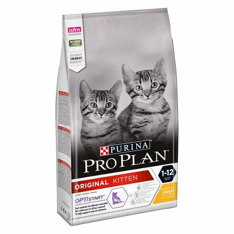 غذای خشک بچه گربه پروپلن مناسب سن کمتر از 12 ماه مدل Original Kitten طعم مرغ وزن ۱.۵ کیلوگرم