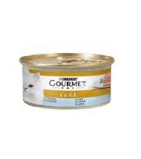 گربه - کنسرو گربه گورمت Gourmet گلد با طعم ماهی تن وزن 85 گرم (اصل آلمان)