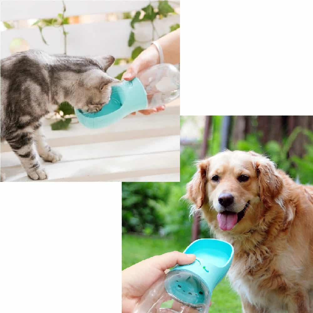 | بطری آب مسافرتی اتومات سگ و گربه