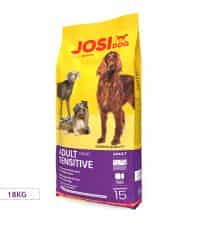 | غذای خشک سگ جوسرا مدل josidog sensitive بسته بندی 18 کیلوگرم