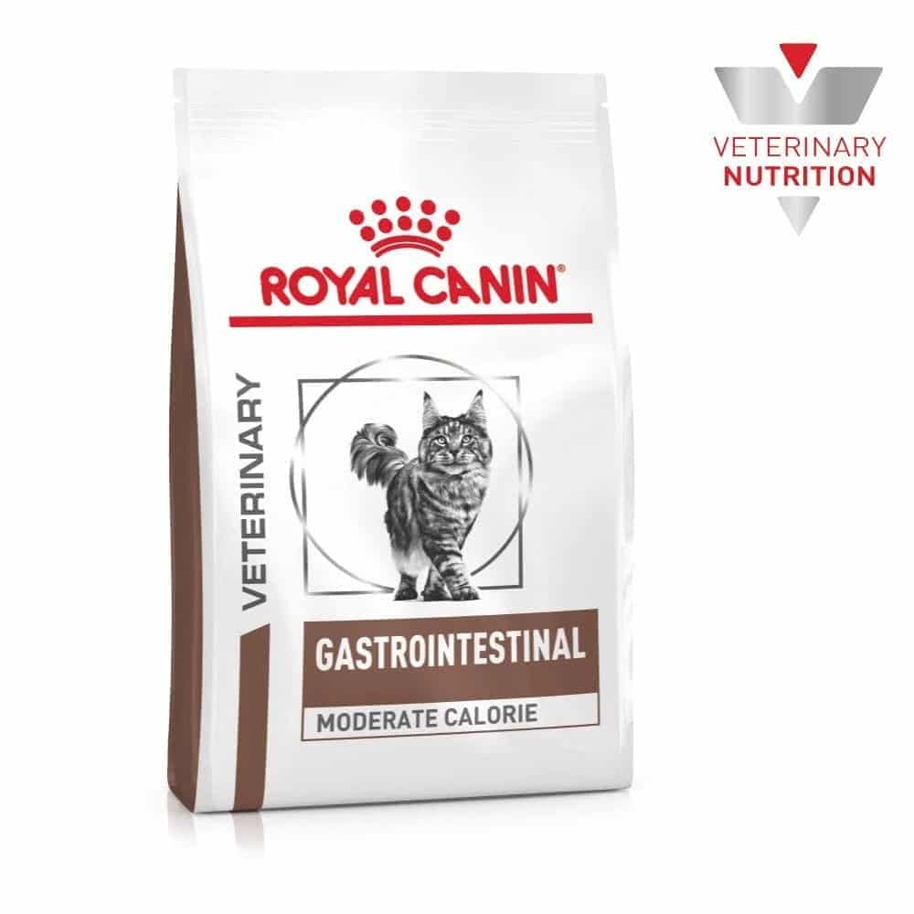 | غذای خشک گربه رویال کنین مدل Gastro Moderate Calorie مناسب کاهش وزن