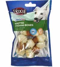 | تشویقی سگ تریکسی مدل Chewing Bones طعم مرغ بسته بندی 70 گرم