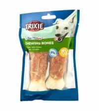 سگ | تشویقی سگ تریکسی مدل Chewing Bones طعم مرغ بسته بندی 70 گرم