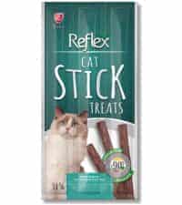 تشویقی مدادی گربه رفلکس Reflex با طعم گوشت بره بسته ۳ عددی