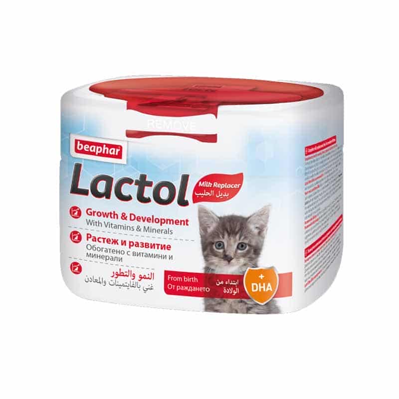شیر خشک بچه گربه بیفار مدل Lactol وزن ۲۵۰ گرم