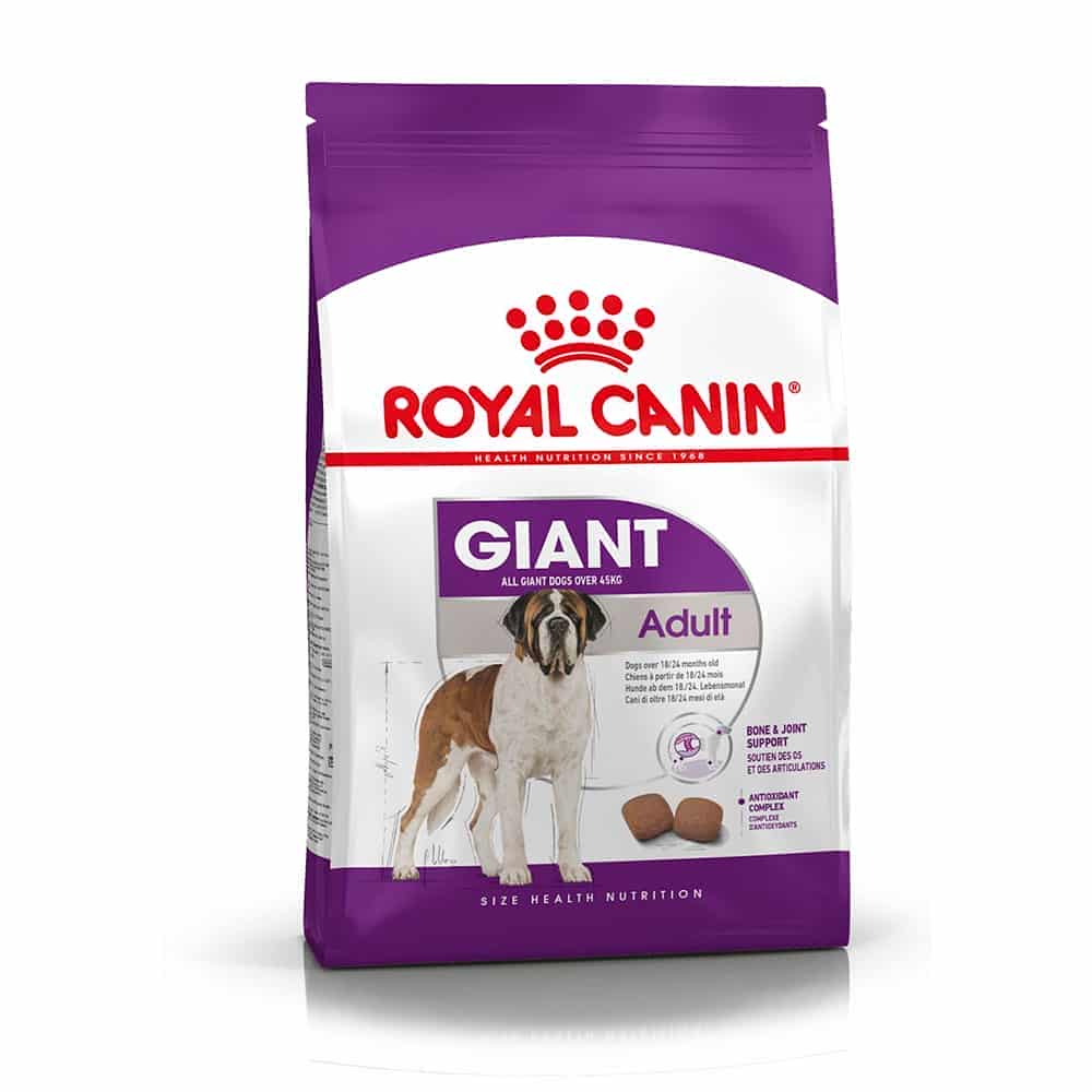 | غذای خشک سگ بالغ رویال کنین مدل Giant Adult نژاد خیلی بزرگ