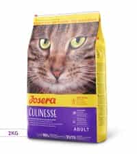 | غذای خشک گربه بالغ جوسرا مدل culliness با خاصیت دفع کننده گلوله مویی وزن 2 کیلوگرم