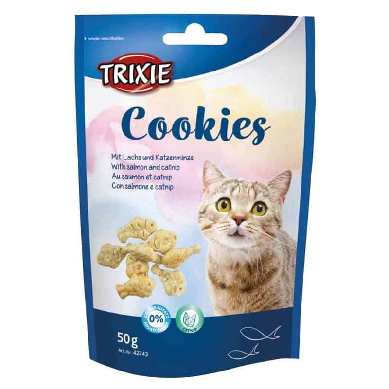 | تشویقی گربه تریکسی مدل کوکیز Cookies وزن 50 گرم