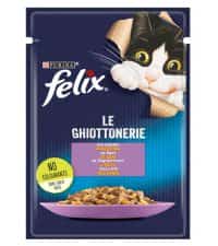 | پوچ گربه فلیکس Felix با طعم گوشت بره در ژله وزن ۸۵ گرم