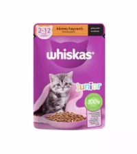 - پوچ گربه کیتن ویسکاس Whiskas طعم مرغ وزن 85 گرم