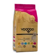 | غذای خشک توله سگ Puppy برند وودو VooDoo وزن 10 کیلوگرم