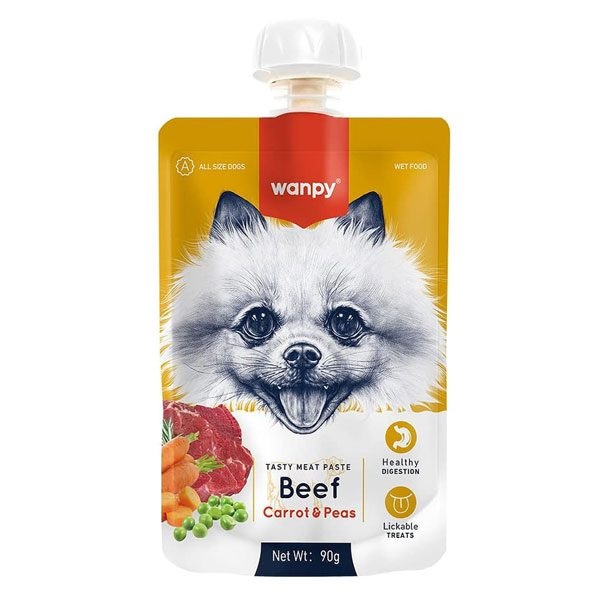 پودینگ سگ ونپی Wanpy با طعم گوشت