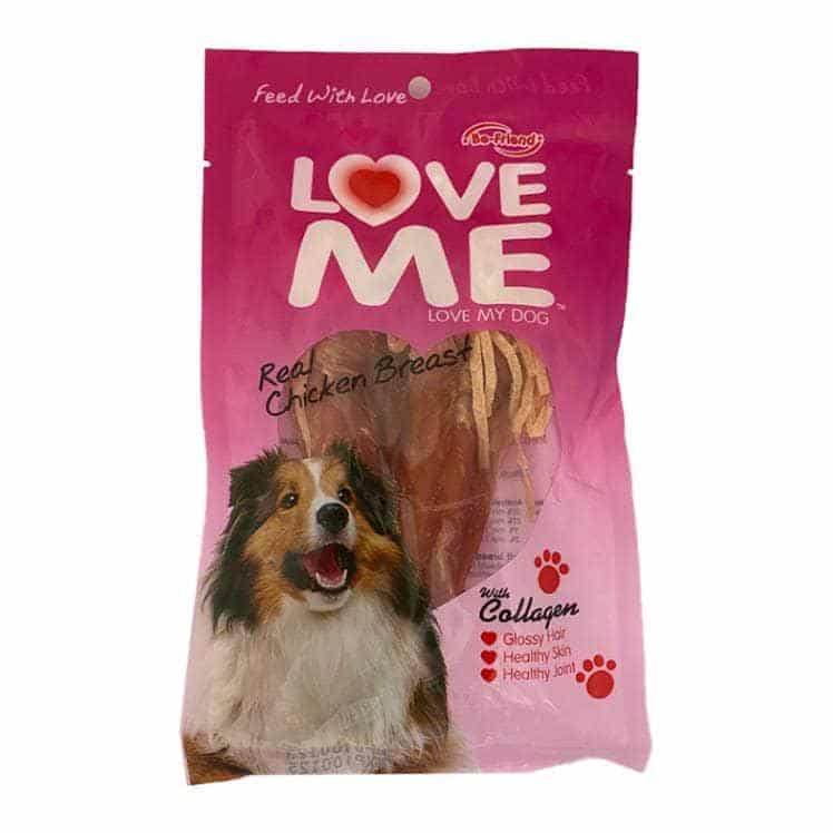 سگ اشپیتز - تشویقی سگ لاومی Love Me مدل مرغ و هویج پک سه عددی