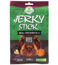 گربه - تشویقی سگ جرکی استیک jerky stick طعم اردک وزن 70 گرم