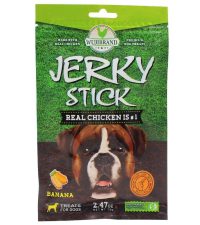 - تشویقی سگ جرکی استیک jerky stick طعم موز وزن 70 گرم