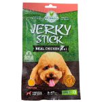 - تشویقی سگ جرکی استیک jerky stick طعم کدو حلوایی وزن 70 گرم