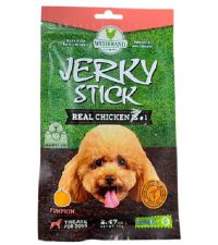 گربه - تشویقی سگ جرکی استیک jerky stick طعم کدو حلوایی وزن 70 گرم