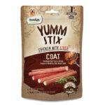 - تشویقی سگ یام استیکس دنتالایت Yumm Stix با طعم مرغ و جگر وزن 50 گرم