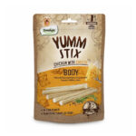 - تشویقی سگ یام استیکس دنتالایت Yumm Stix با طعم مرغ و پنیر وزن 50 گرم