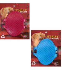 باکس حمل سگ - برس و ماساژور سیلیکونی سگ Scarlet dog brush