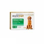 - قطره ضد انگل و کک و کنه سگ یوروپت Europet بسته 5 عددی مخصوص سگ های نژاد بزرگ