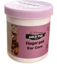 - پد انگشتی مرطوب پاک کننده گوش حیوانات گلد پد 50 عددی